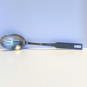 Ekco Slotted Slotted Spoon Stainless Steel Retro Inox Utensil Best Results